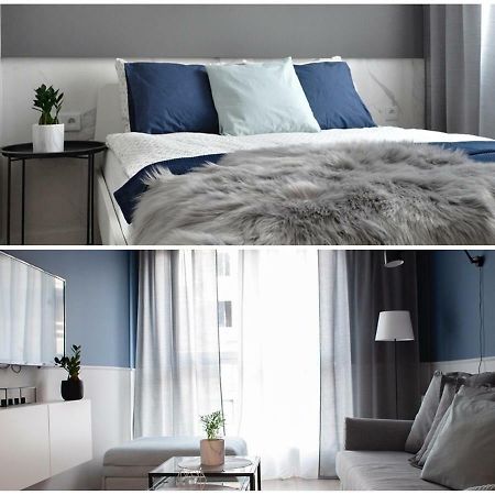 Navyblue Apartment Cracow Free Parking Tv كراكوفيا المظهر الخارجي الصورة