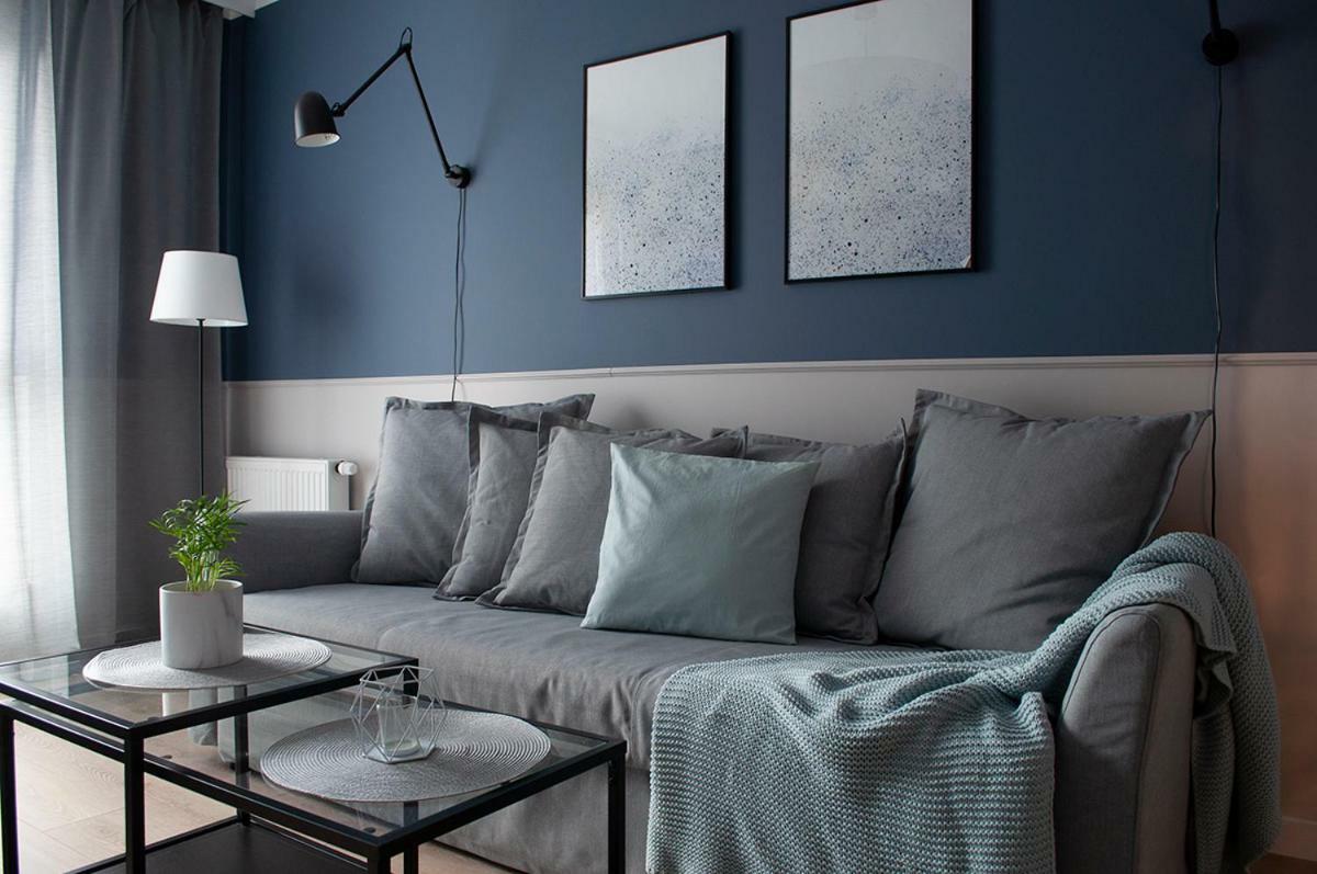 Navyblue Apartment Cracow Free Parking Tv كراكوفيا المظهر الخارجي الصورة
